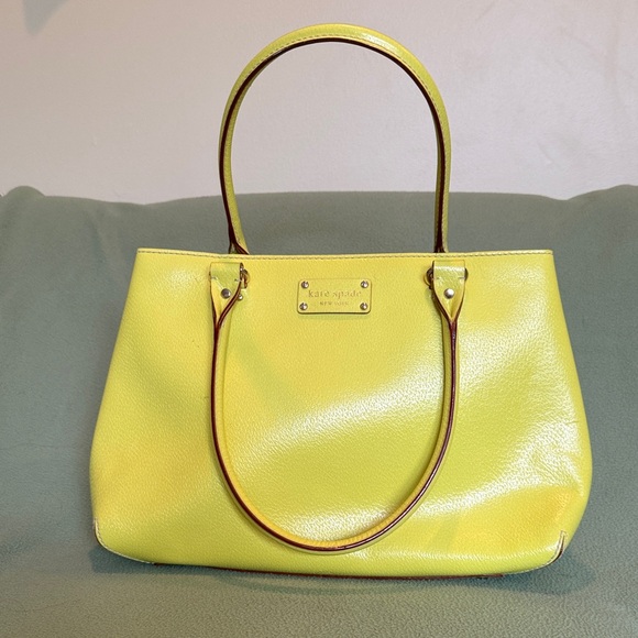 kate spade Handbags - Kate Spade Lemon Yellow Tote